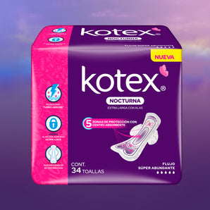 Toallas Kotex Nocturnas Con Alas