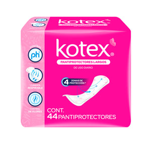 Pantiprotectores Kotex Largos