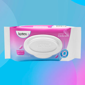 Toallitas Húmedas Kotex Limpieza Delicada