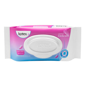 Toallitas Húmedas Kotex Limpieza Delicada