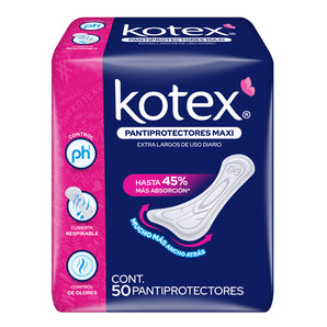 Pantiprotectores Kotex MAXI